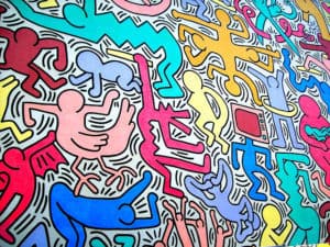 Keith Haring, Tuttomondo: un murales per la pace