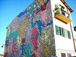 Keith Haring, Tuttomondo: un murales per la pace