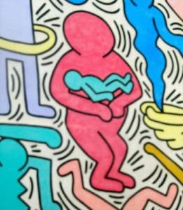Keith Haring, Tuttomondo: un murales per la pace