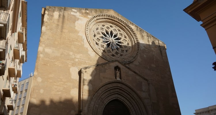 trapani centro storico- chiesa s. agostino