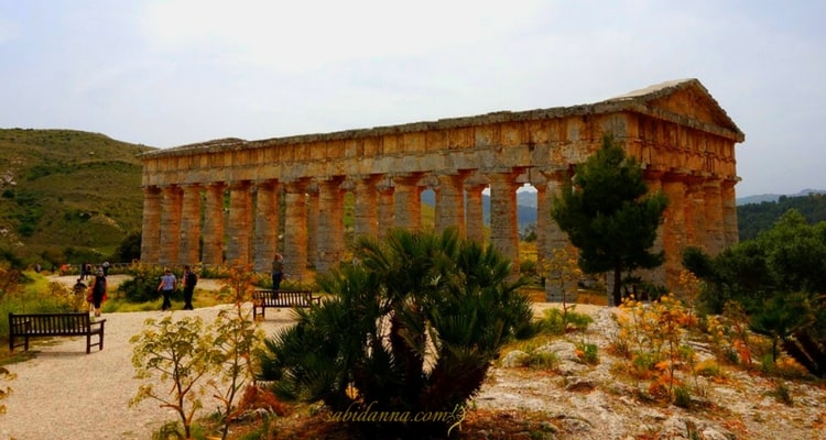 Tempio di Segesta, Trapani, Sicilia - Trapani e dintorni in 5 Giorni dal blog di sabidanna.com