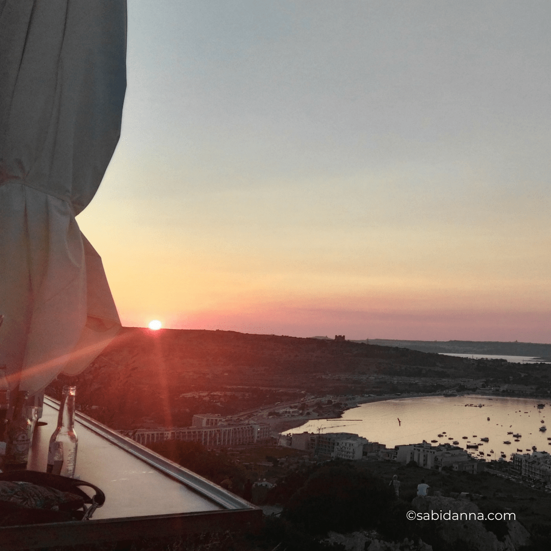 Dove ammirare il tramonto a Malta - Dal blog di sabidanna.com