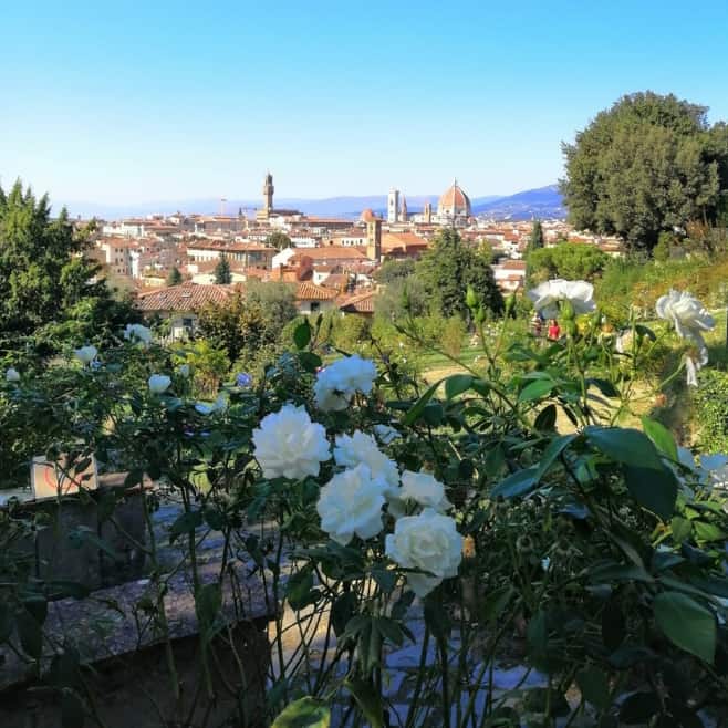 Giardino delle rose a Firenze dal blog di sabidanna.com