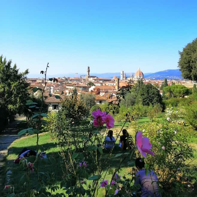Rose garden in Florence - sabidanna.com