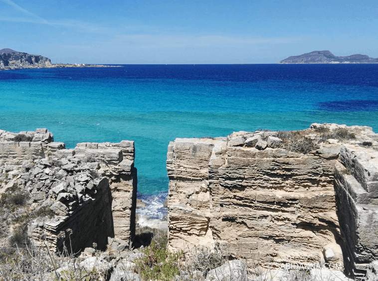 Isola di Favignana in Sicilia: cosa vedere - Dal blog di viaggi di Sabina D'Anna - sabidanna.com