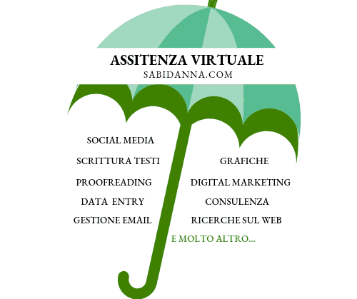 sabidanna.com offre servizi di assistenza virtuale: digital marketing, social media, scrittura contenuti, grafiche web, blog, data entry, traduzioni e molto altro.