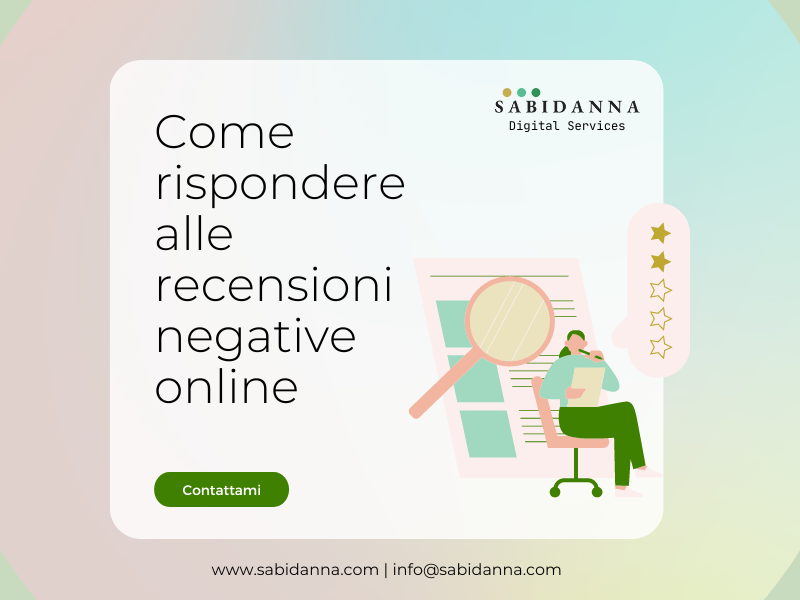 Come rispondere alle recensioni negative online: guida per trasformare una situazione spiacevole in un punto di forza per la tua attività.